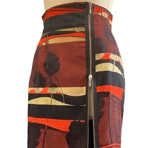 Haili Paris High-waist Fitted Skirt